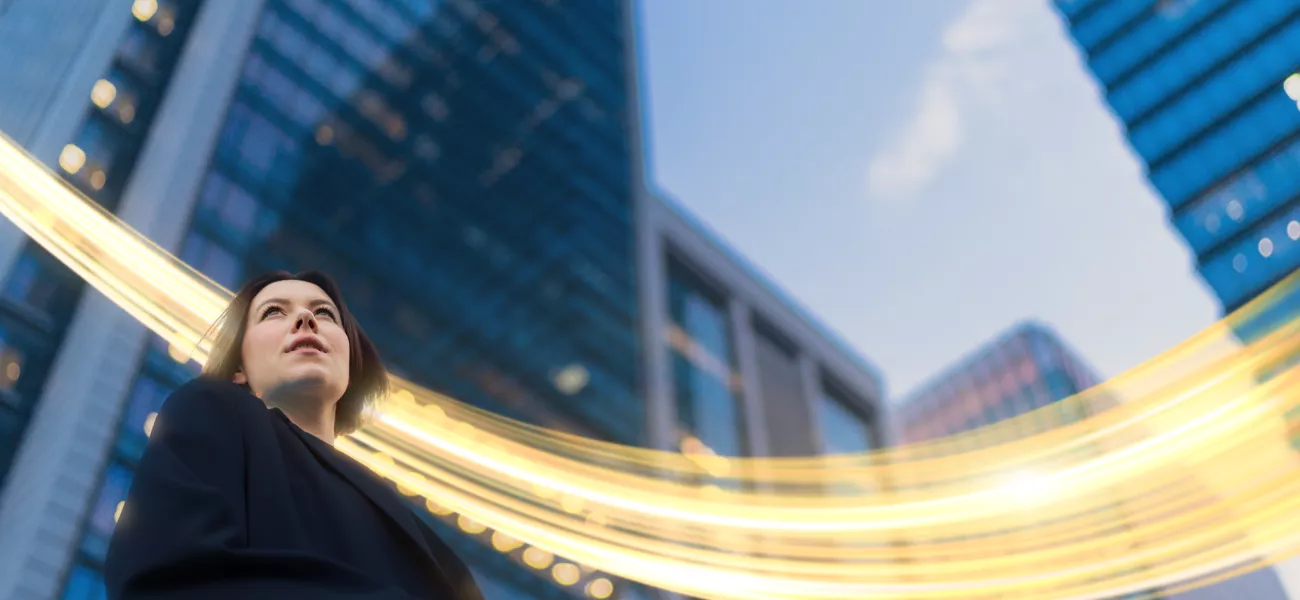 Women in city with Axis Advantage wave